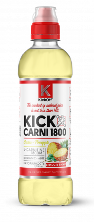 KICK CARNI 1800 500ml cactus pineapple