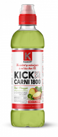 KICK CARNI 1800 500ml kiwi pineapple