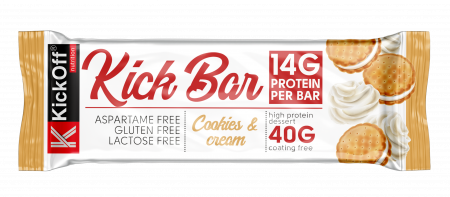 KICK BAR cookies & cream